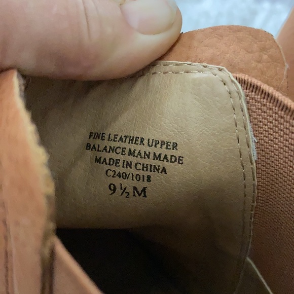 Splendid Slip-On Ankle Boots Sz 9.5 in Tawny Brown - Picture 6 of 8